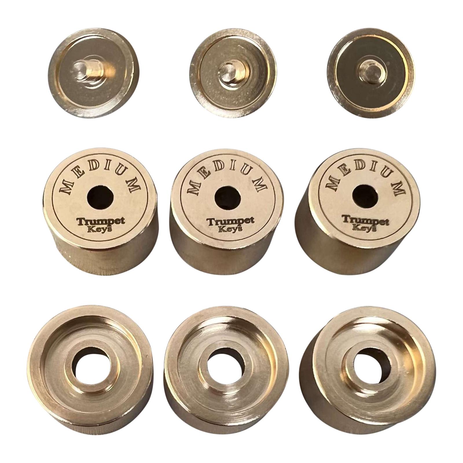 Musical Instrument Horn - 9Pcs Trumpets Valve Caps Wind Instruments