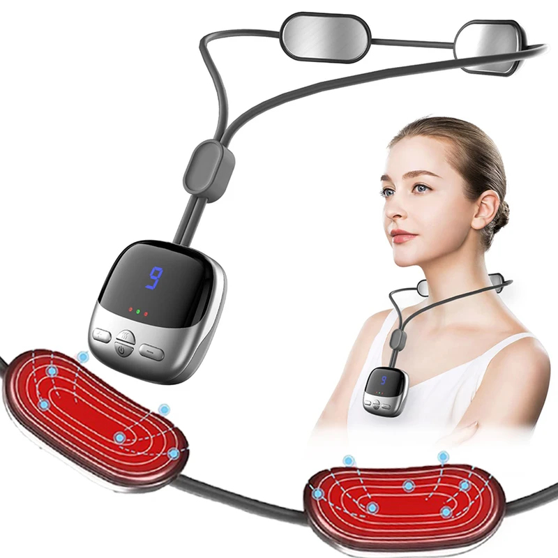 Vibraslap Percussion - Smart Hanging Neck Massager EMS Muscle