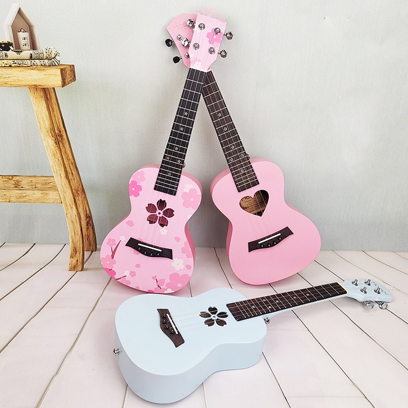 Ukulele beginner student pink  - Musical Instrument Ukulele recension och pris