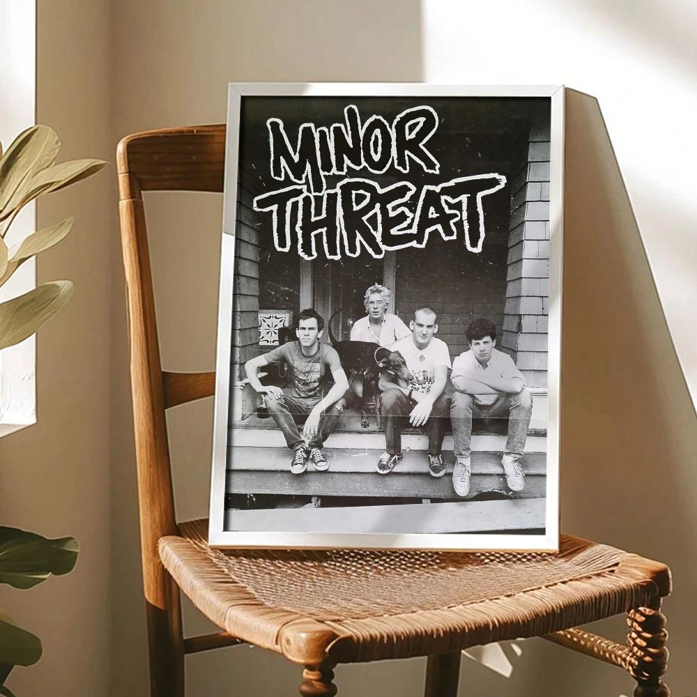 Rock Band M-Minor Threat Poste - Musical Instrument Poster recension och pris