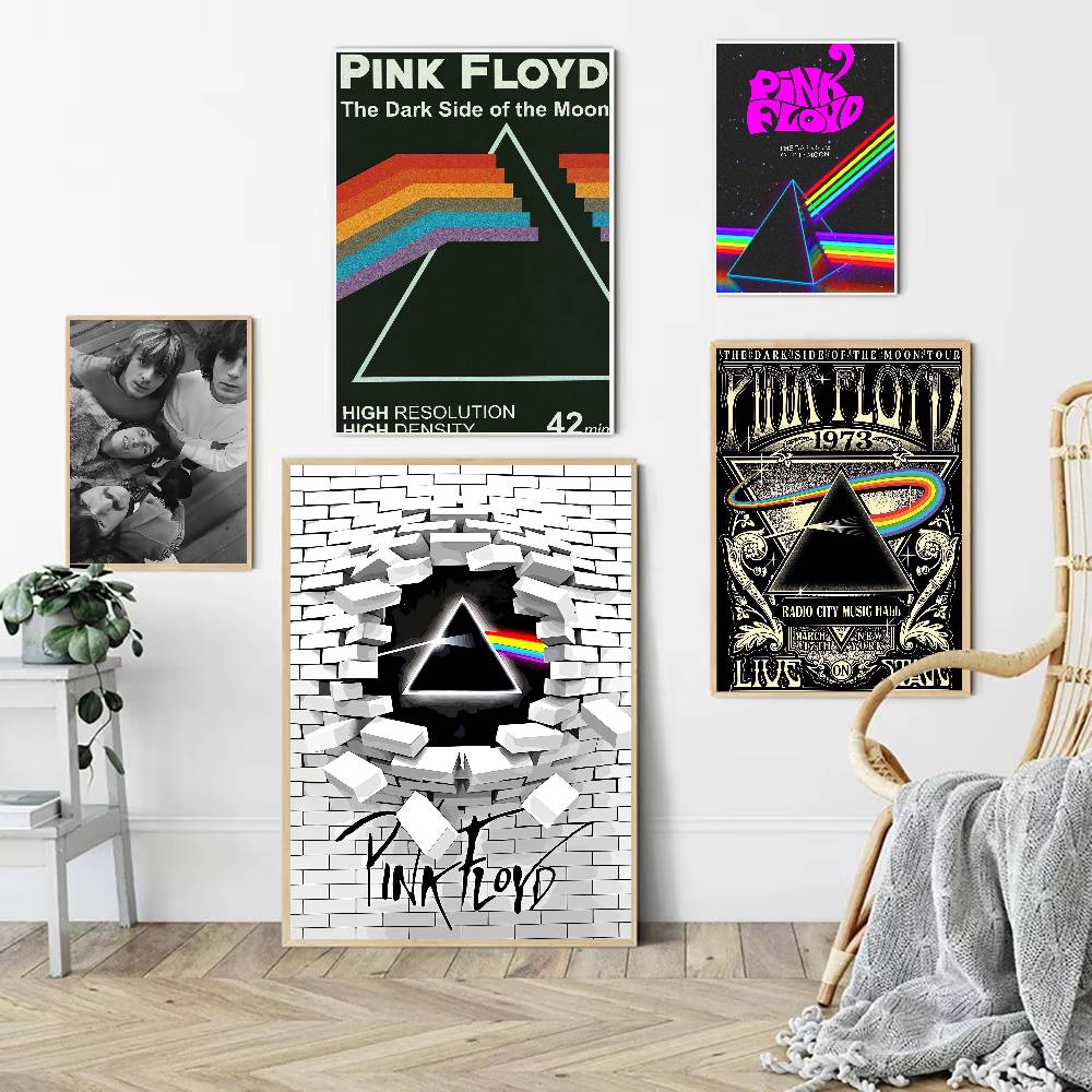 Rock Band Pink Floyd Anime Pos - Musical Instrument Poster recension och pris