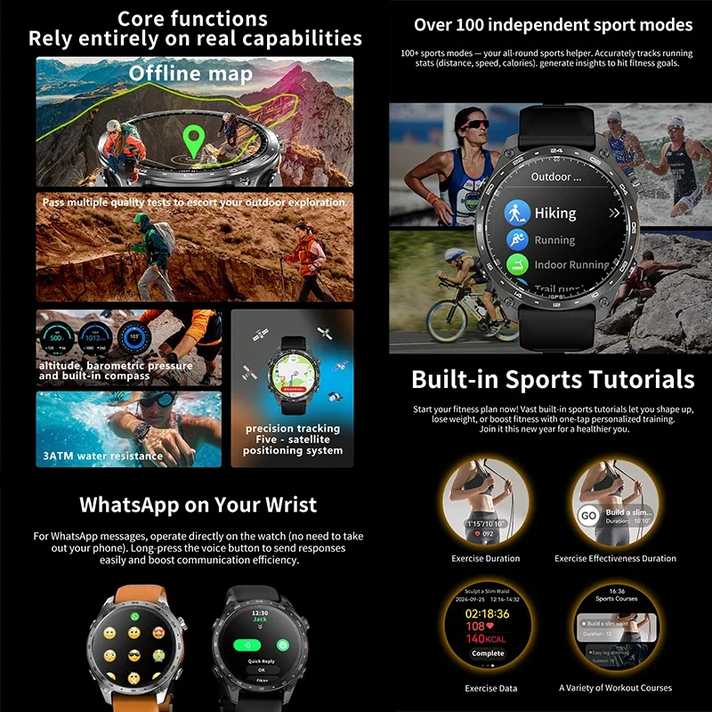 2026 New Men Smart Watch with  - Musical Instrument Craft recension och pris