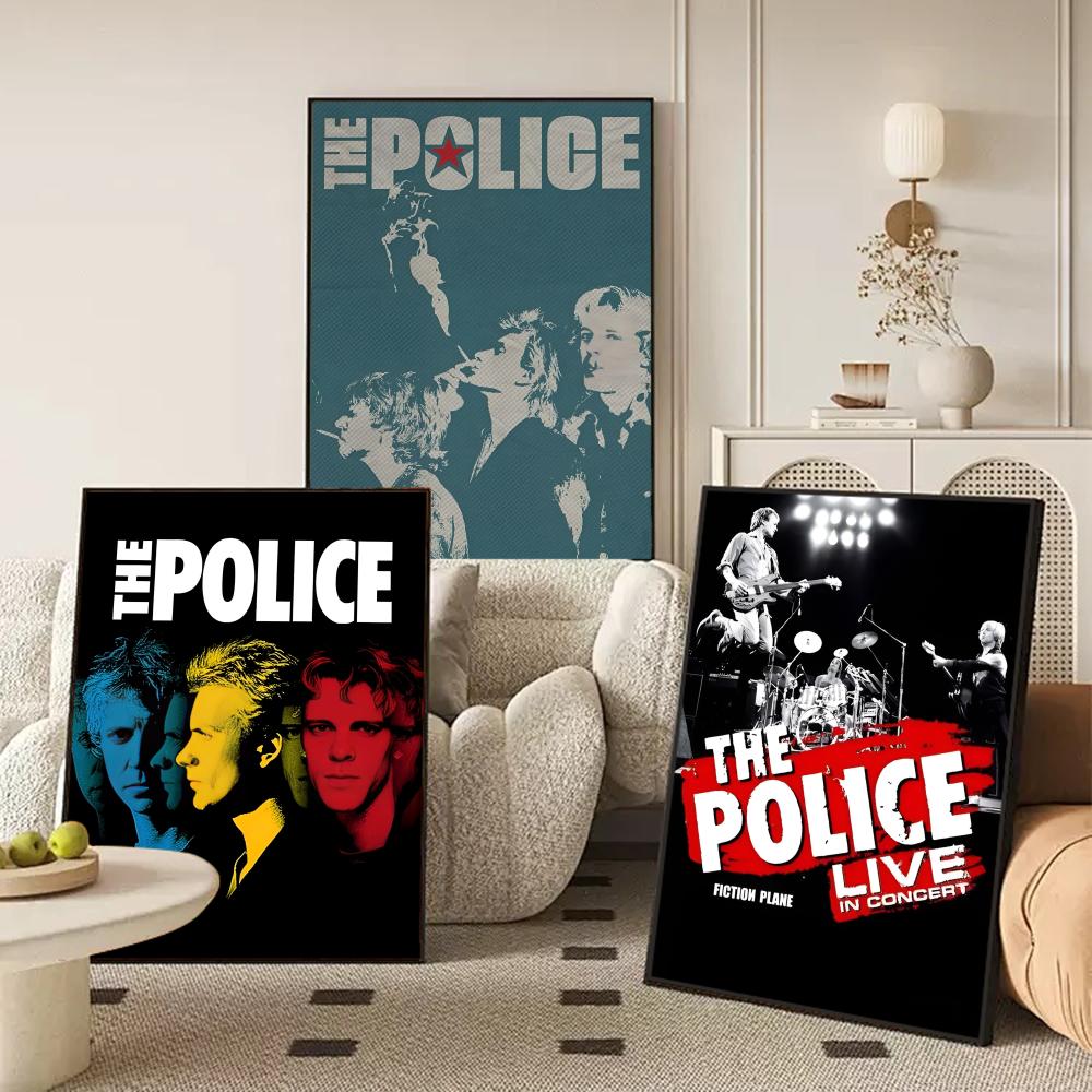 Rock Band The P-police Poster  - Musical Instrument Poster recension och pris