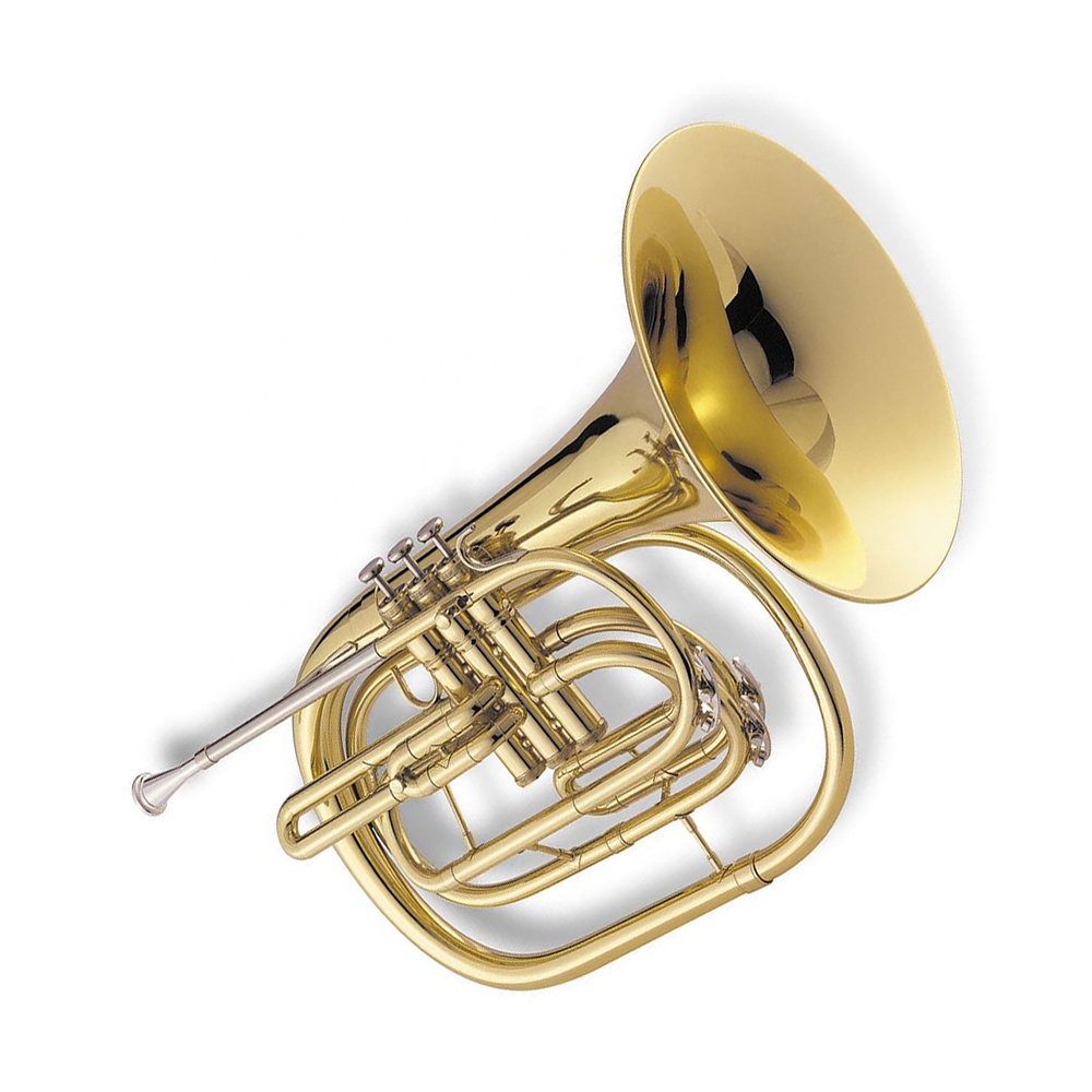 Bb Gold‑Lacquered Marching Fre - Musical Instrument Horn recension och pris