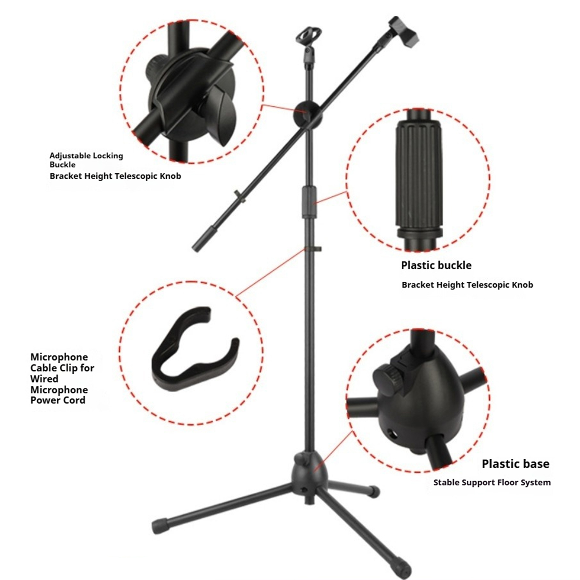 Performance Microphone Floor S - Musical Instrument Craft recension och pris