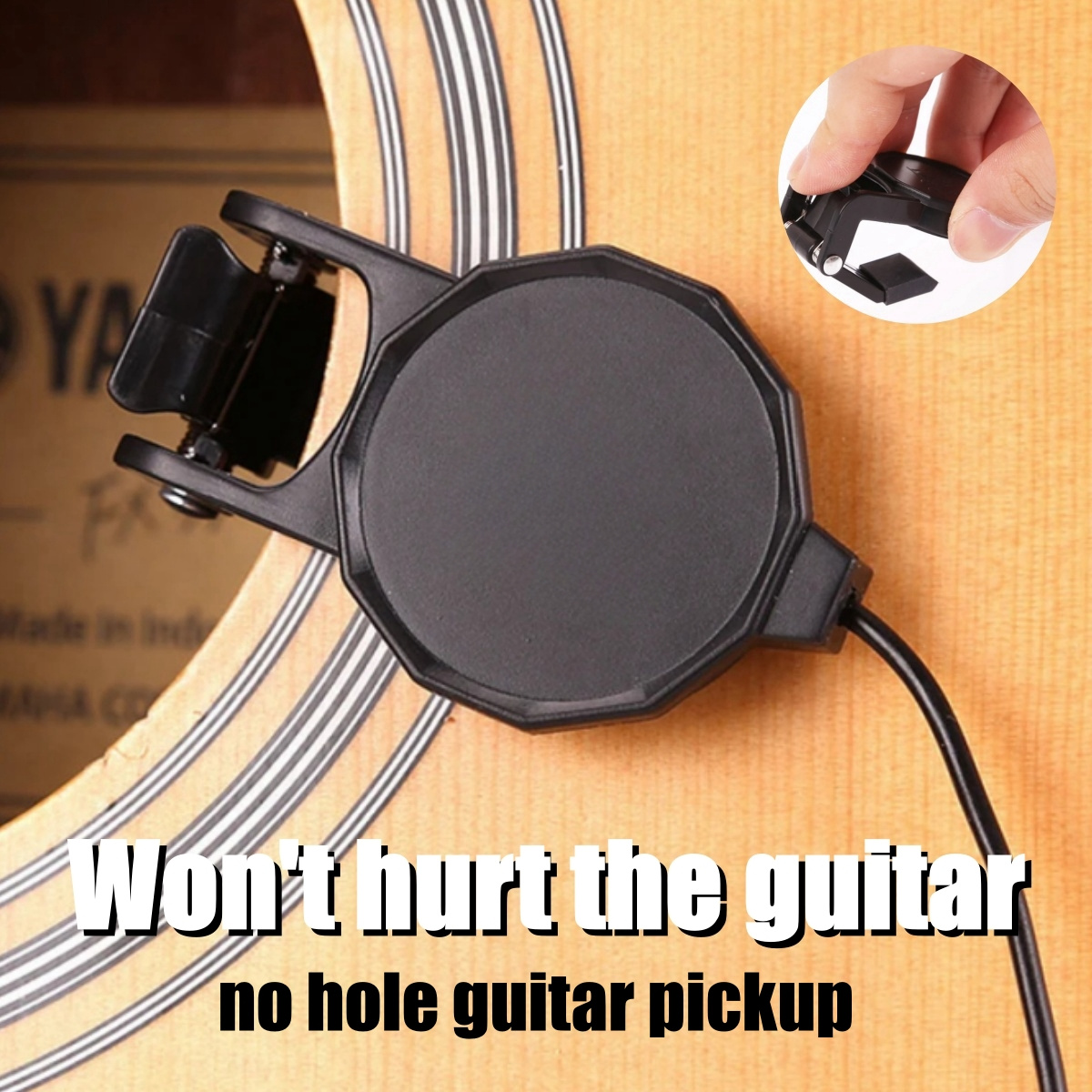 Audio Jack Clip On Pickup for  - Musical Instrument Violin recension och pris