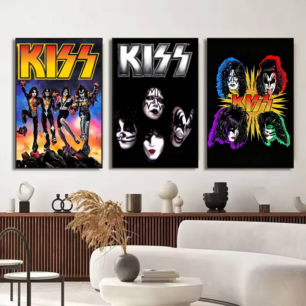 Band Rock Kiss Poster Versatil - Musical Instrument Poster recension och pris