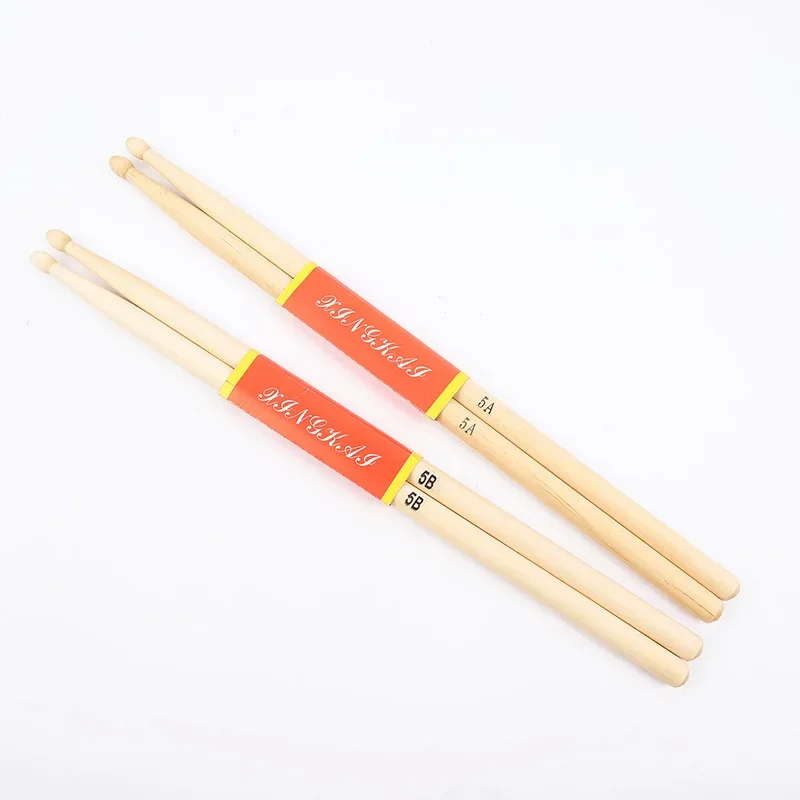 1 Pair Maple Drumsticks Jazz S - Vibraslap Percussion recension och pris