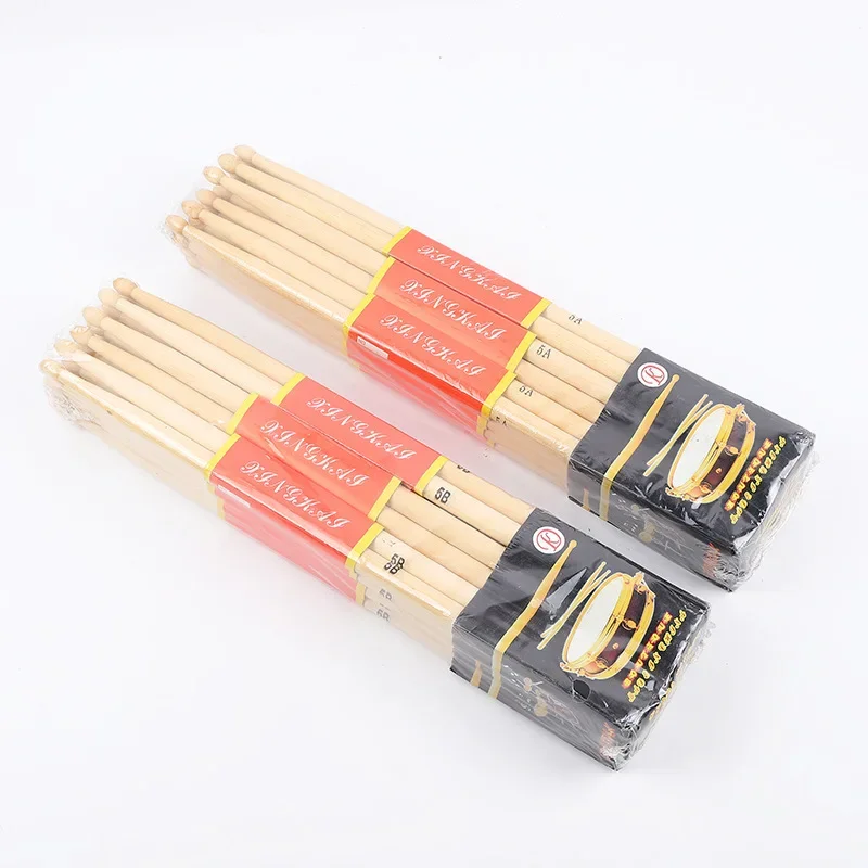 1 Pair Maple Drumsticks Jazz S - Vibraslap Percussion recension och pris