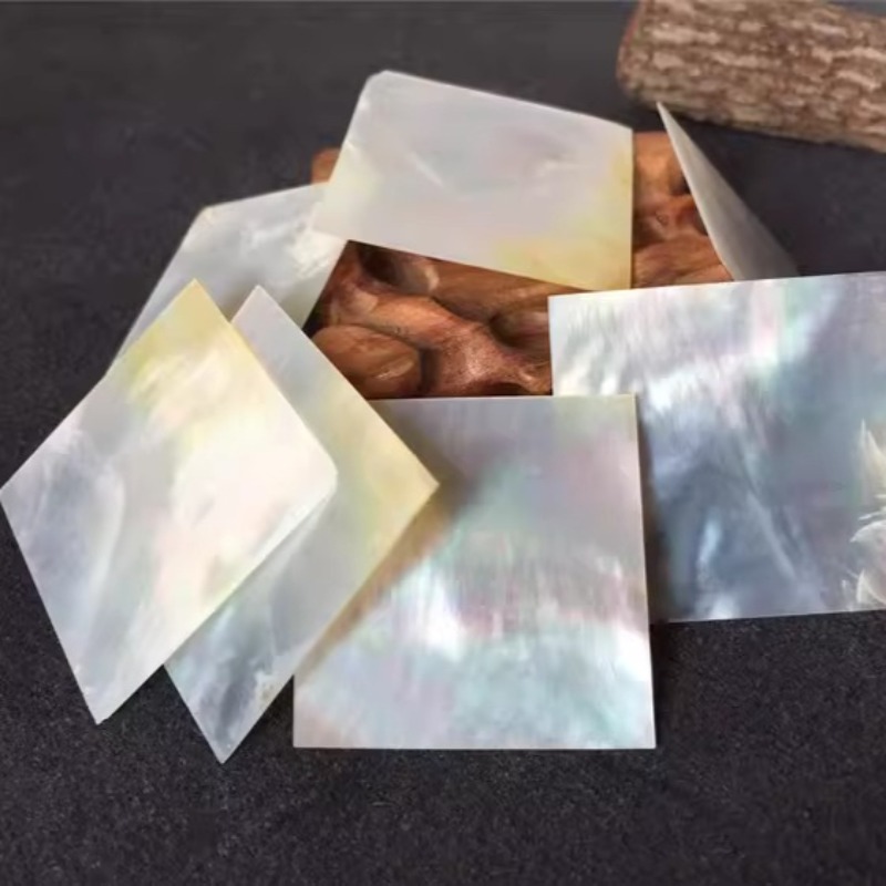 30x30x0.5mm Natural White Moth - Musical Instrument Craft recension och pris