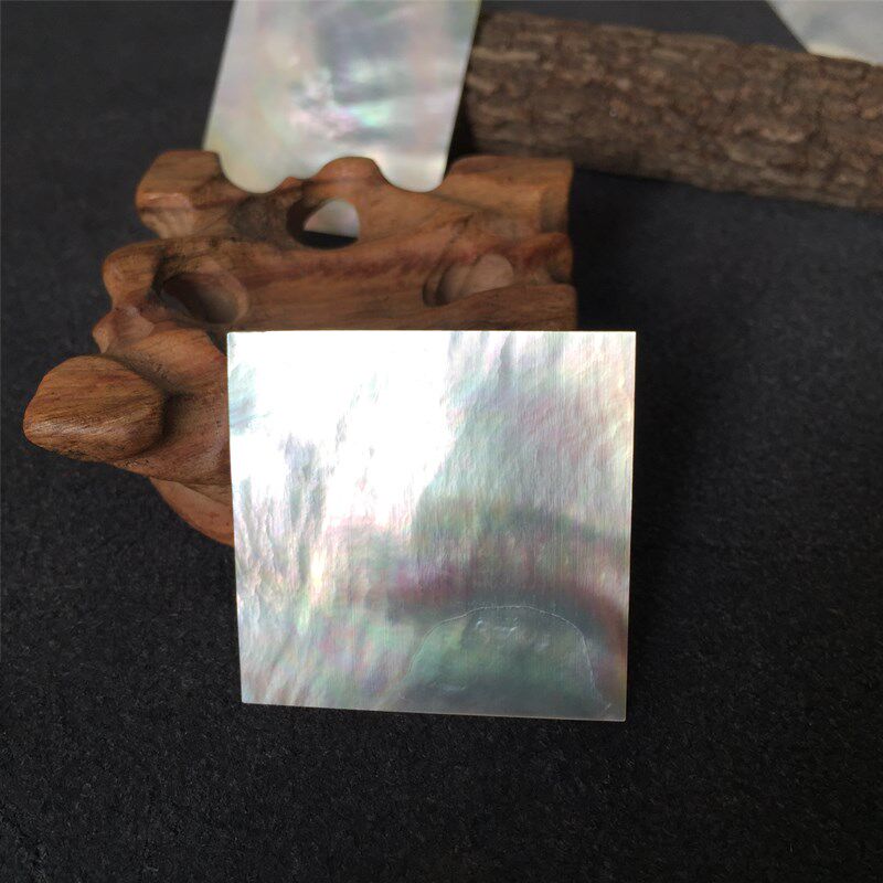 30x30x0.5mm Natural White Moth - Musical Instrument Craft recension och pris