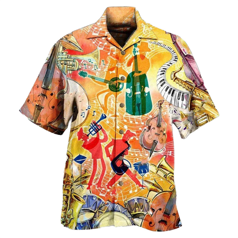 Guitar Music Graphic Hawaiian  - Musical Instrument Hawaiian recension och pris