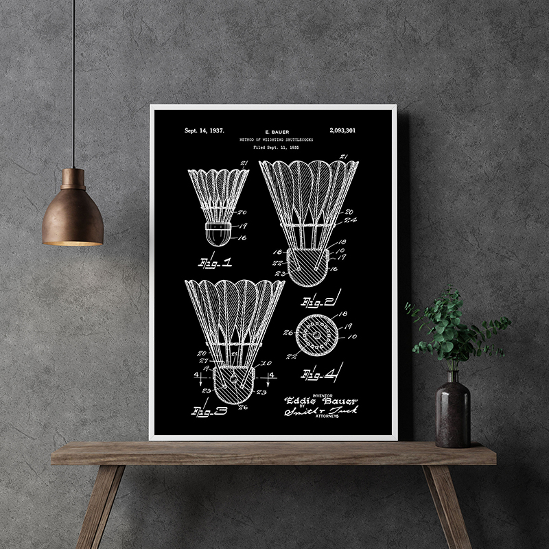 Patent Black And White poster  - Musical Instrument In Drawing recension och pris