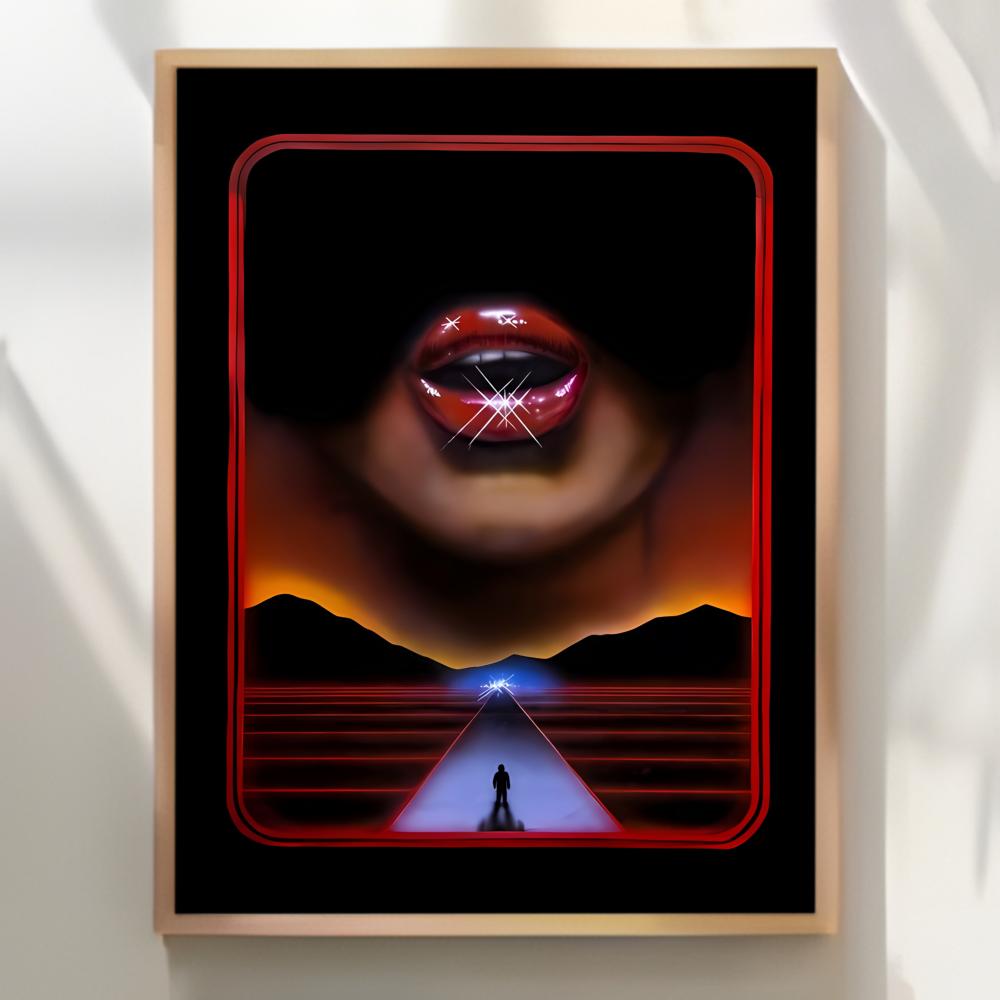 Casual Emo Rock Band S-Sleepin - Musical Instrument Poster recension och pris