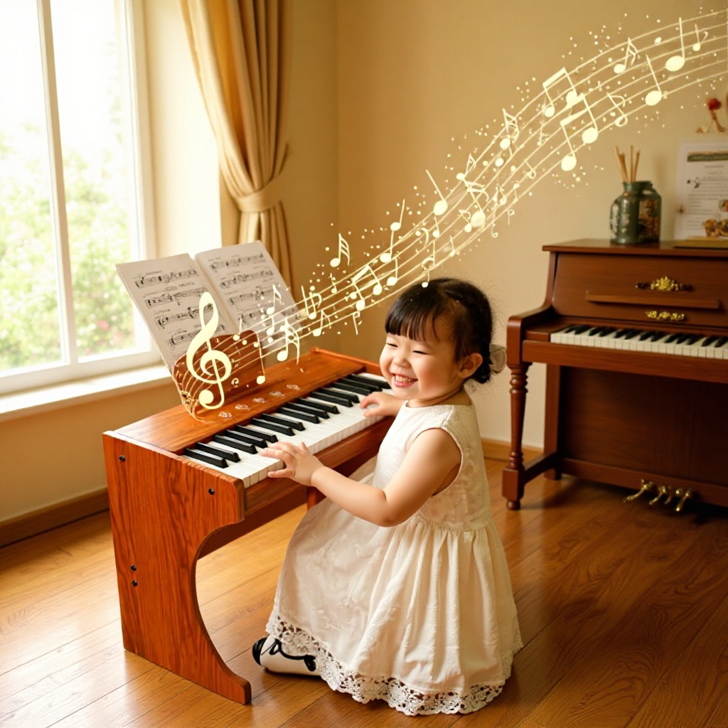 Children Wooden Upright Electr - Musical Instrument No Touch recension och pris