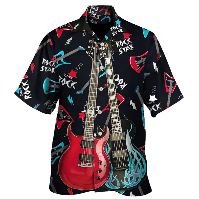 Guitar Music Graphic Hawaiian  - Musical Instrument Hawaiian recension och pris