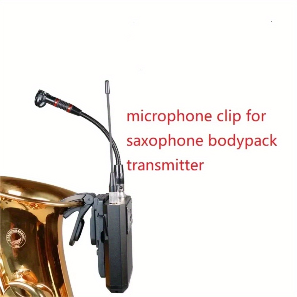 saxophone microphone clip for  - Musical Instrument Horn recension och pris