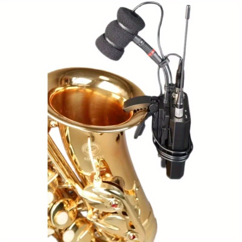 saxophone microphone clip for  - Musical Instrument Horn recension och pris