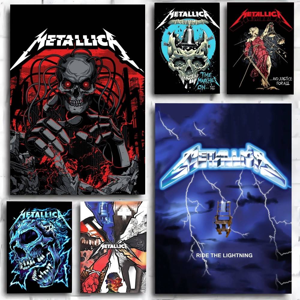 HOT Rock Band Cool M-METALLICA - Musical Instrument Poster recension och pris
