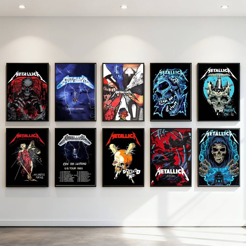 HOT Rock Band Cool M-METALLICA - Musical Instrument Poster recension och pris