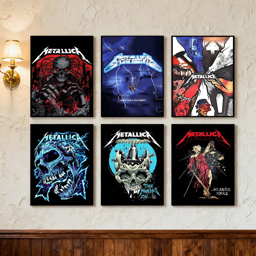 HOT Rock Band Cool M-METALLICA - Musical Instrument Poster recension och pris