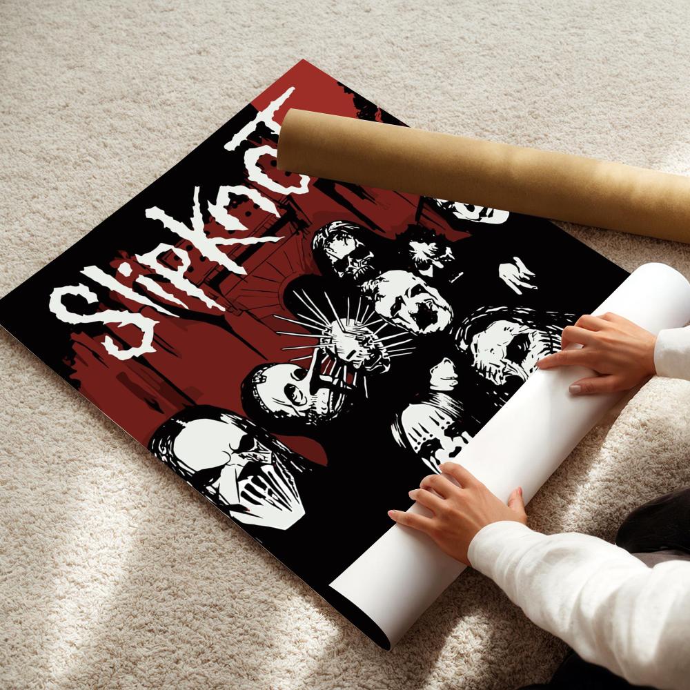 Heavy Metal Rock S-SlipknotES  - Musical Instrument Poster recension och pris