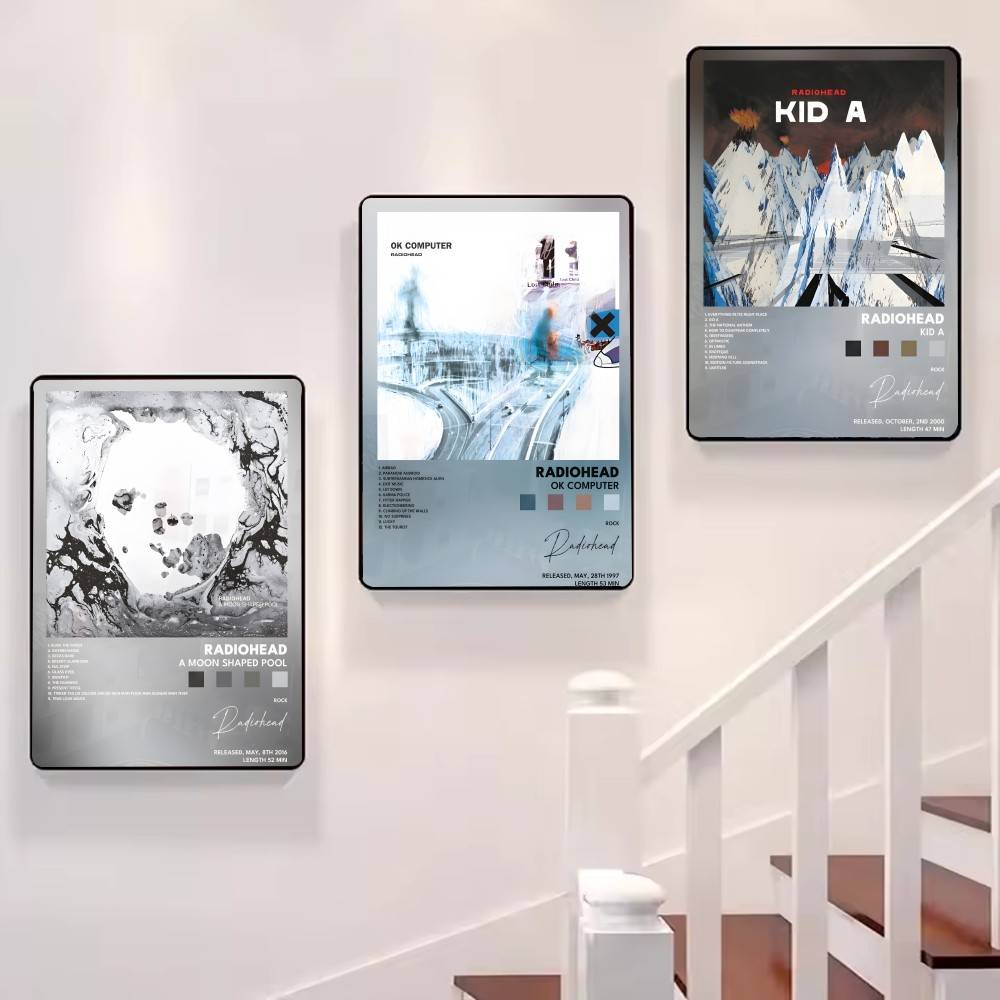 Popular Music Rock Band R-Radi - Musical Instrument Poster recension och pris