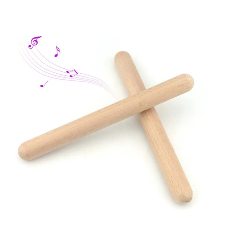 8PCS Unfinished Natural Wood R - Musical Instrument Craft recension och pris