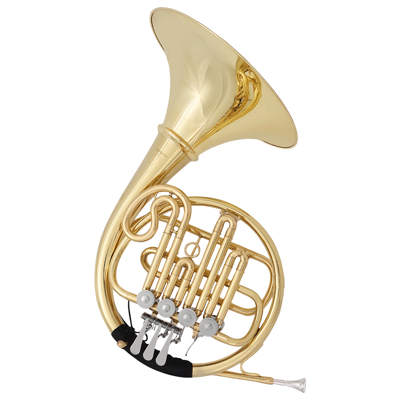 French Horn With Four Keys Lac - Musical Instrument Horn recension och pris