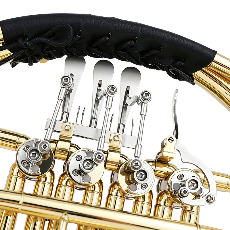 French Horn With Four Keys Lac - Musical Instrument Horn recension och pris
