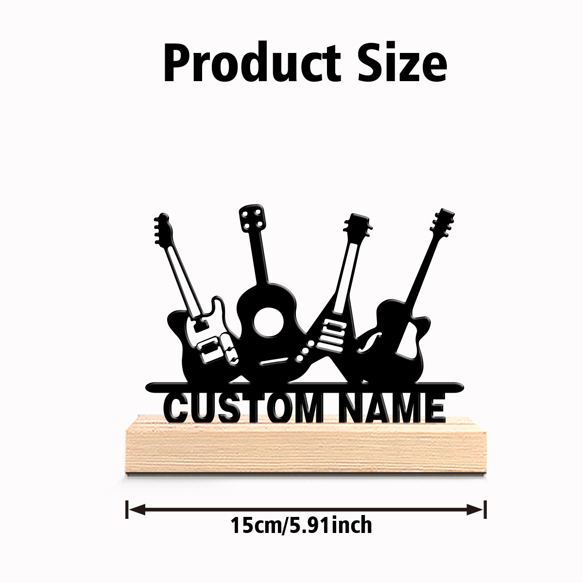 1pc Creative Musical instrumen - Musical Instrument With Name recension och pris