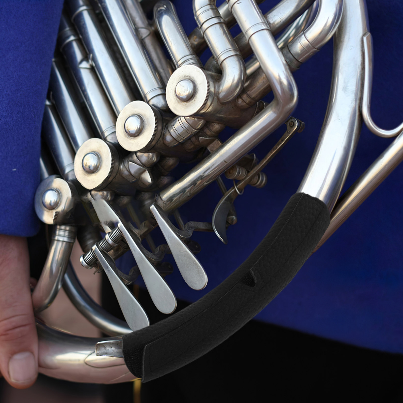 Black French Horn Hand Cover P - Musical Instrument Horn recension och pris