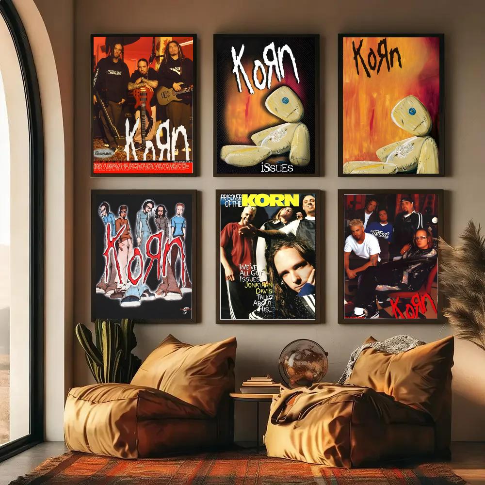 Rock Band KKK-Korn Poster Self - Musical Instrument Poster recension och pris