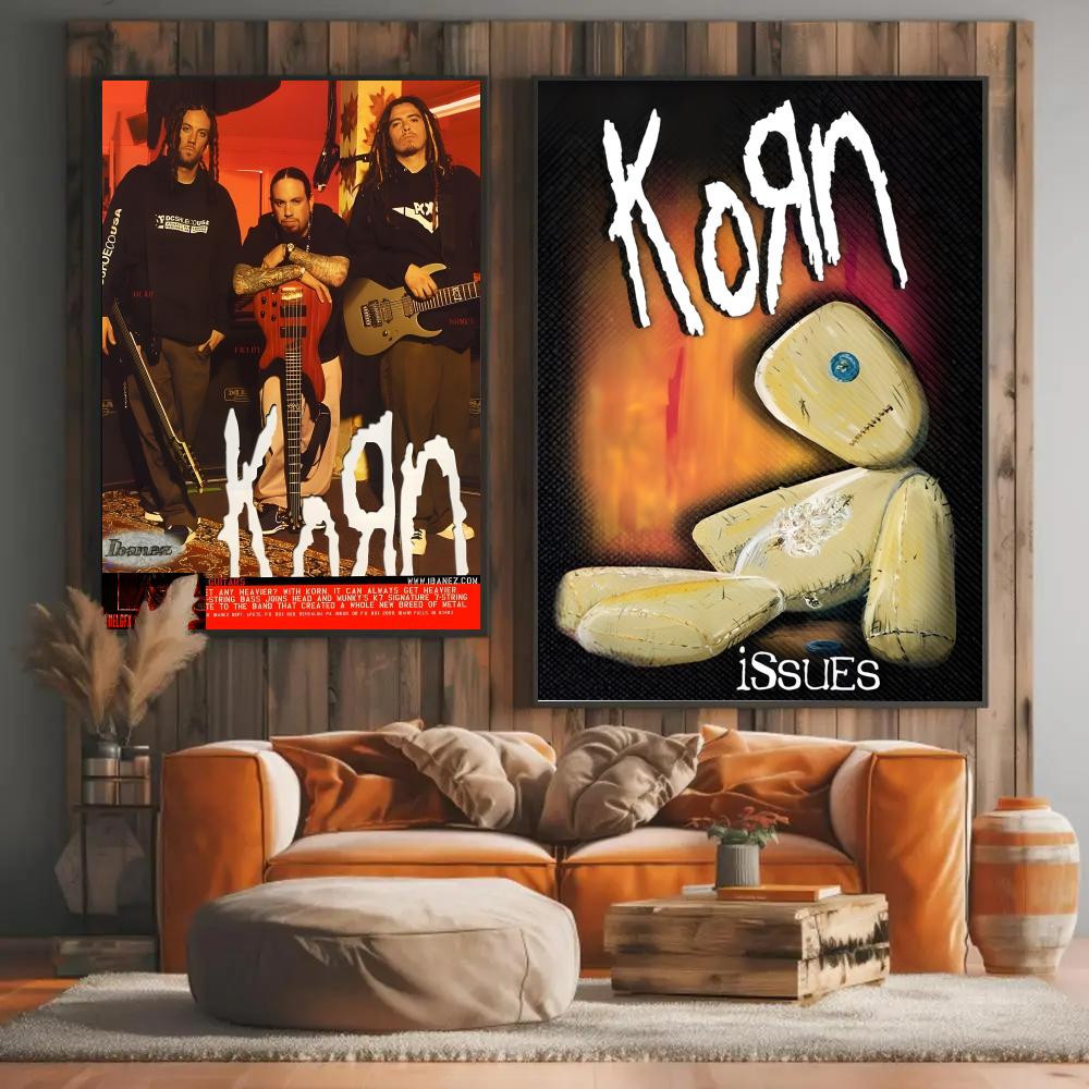 Rock Band KKK-Korn Poster Self - Musical Instrument Poster recension och pris