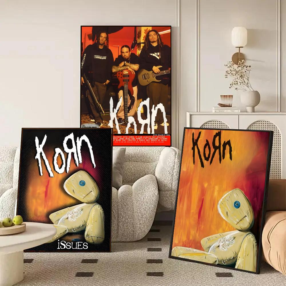 Rock Band KKK-Korn Poster Self - Musical Instrument Poster recension och pris