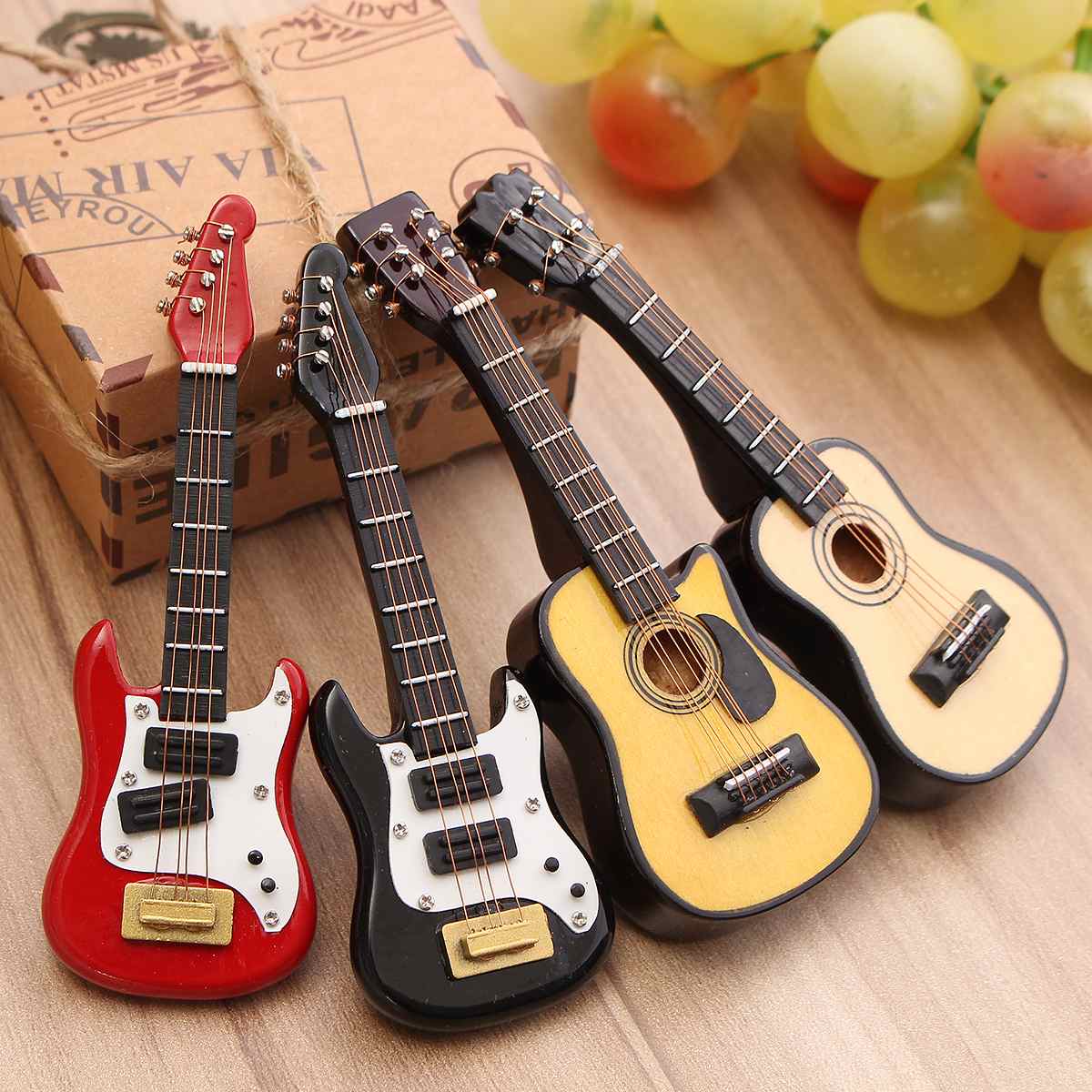 4Pcs Kiwarm Fashion 1/12 Scale - Musical Instrument Craft recension och pris