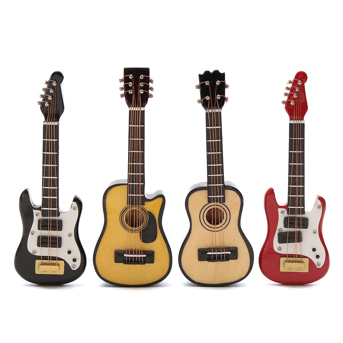 4Pcs Kiwarm Fashion 1/12 Scale - Musical Instrument Craft recension och pris