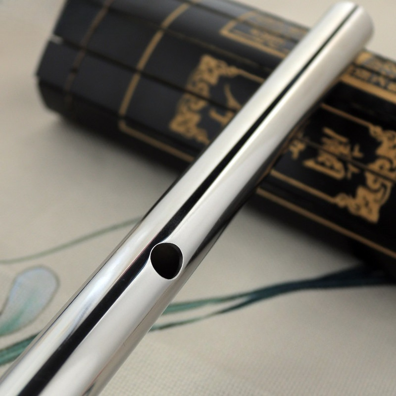 Stainless Steel Flute Professi - Musical Instrument Fife recension och pris