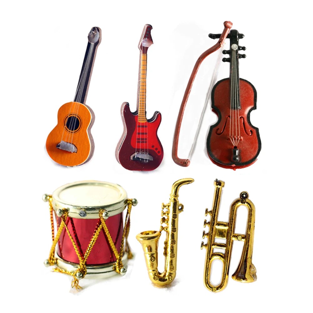 1/12 Scale Doll Musical Instru - Musical Instrument Craft recension och pris