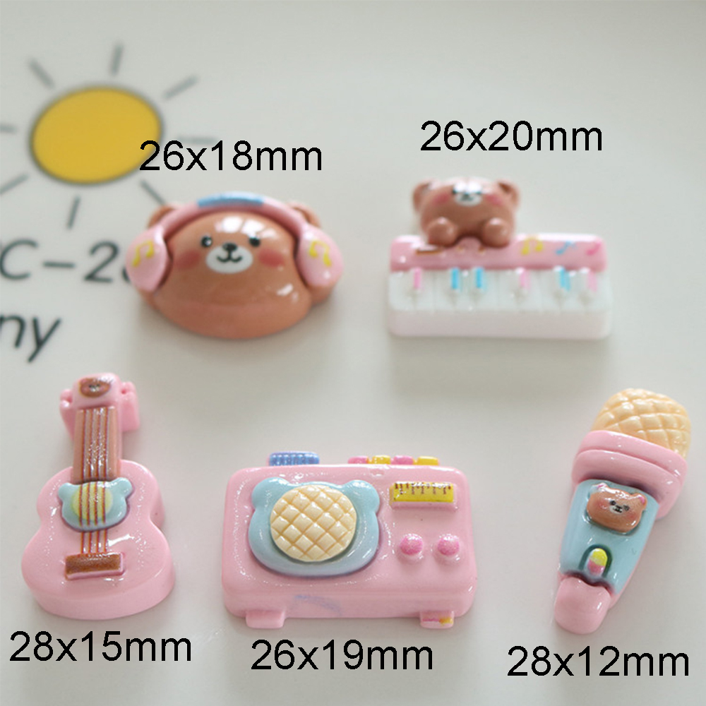 10PCS Shiny Bear Musical Instr - Musical Instrument Craft recension och pris