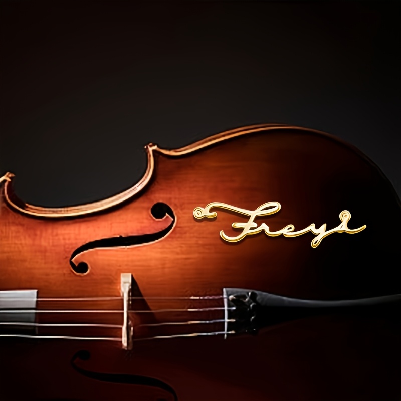 [Custom] Decorative nameplates - Musical Instrument With Name recension och pris