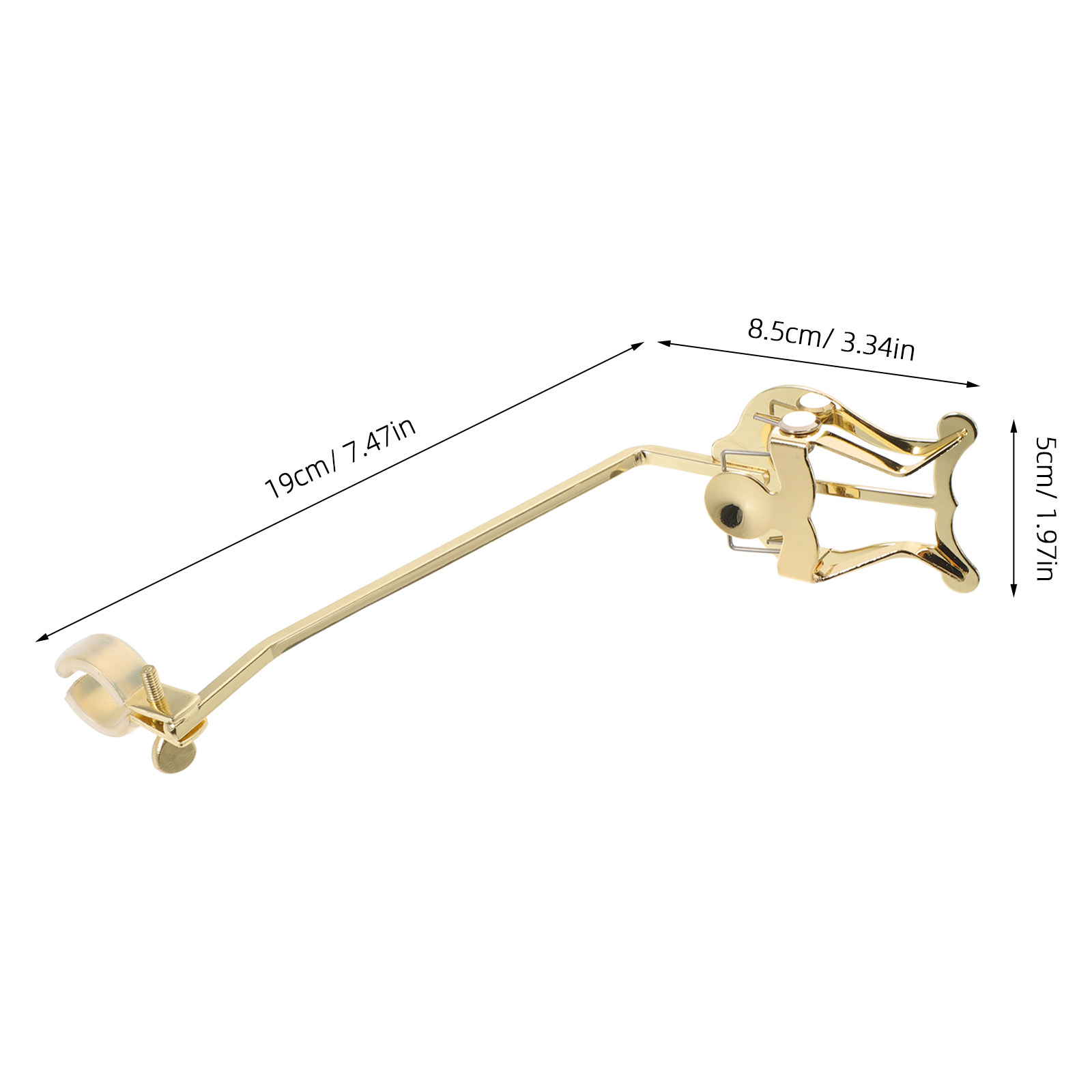 French Horn Marching Lyre Clam - Musical Instrument Horn recension och pris
