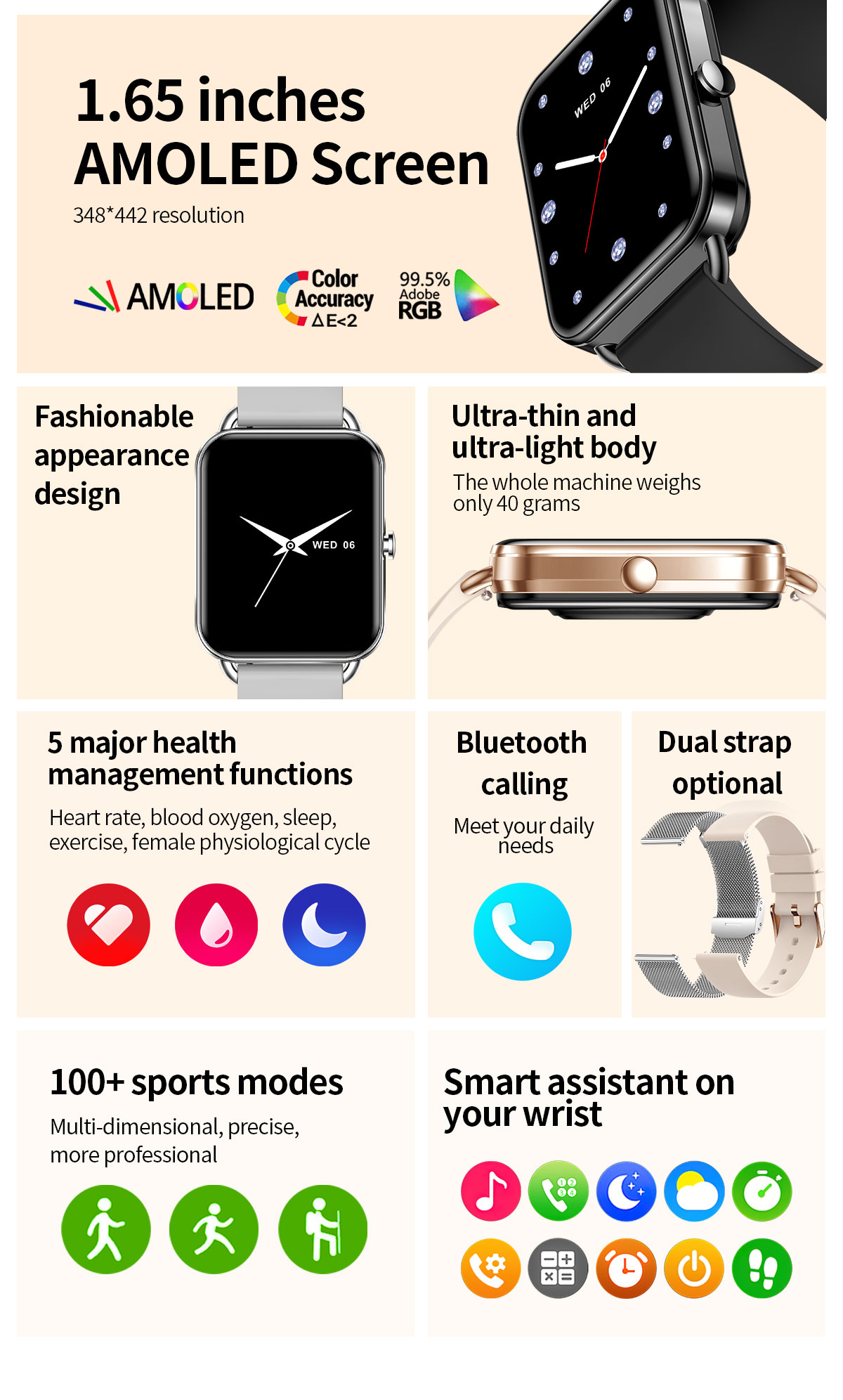 2024 Smart Watch Android Phone - Musical Instrument Craft recension och pris