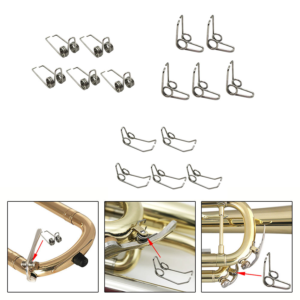 5pcs Iron Trumpet Trombone Alt - Musical Instrument Horn recension och pris