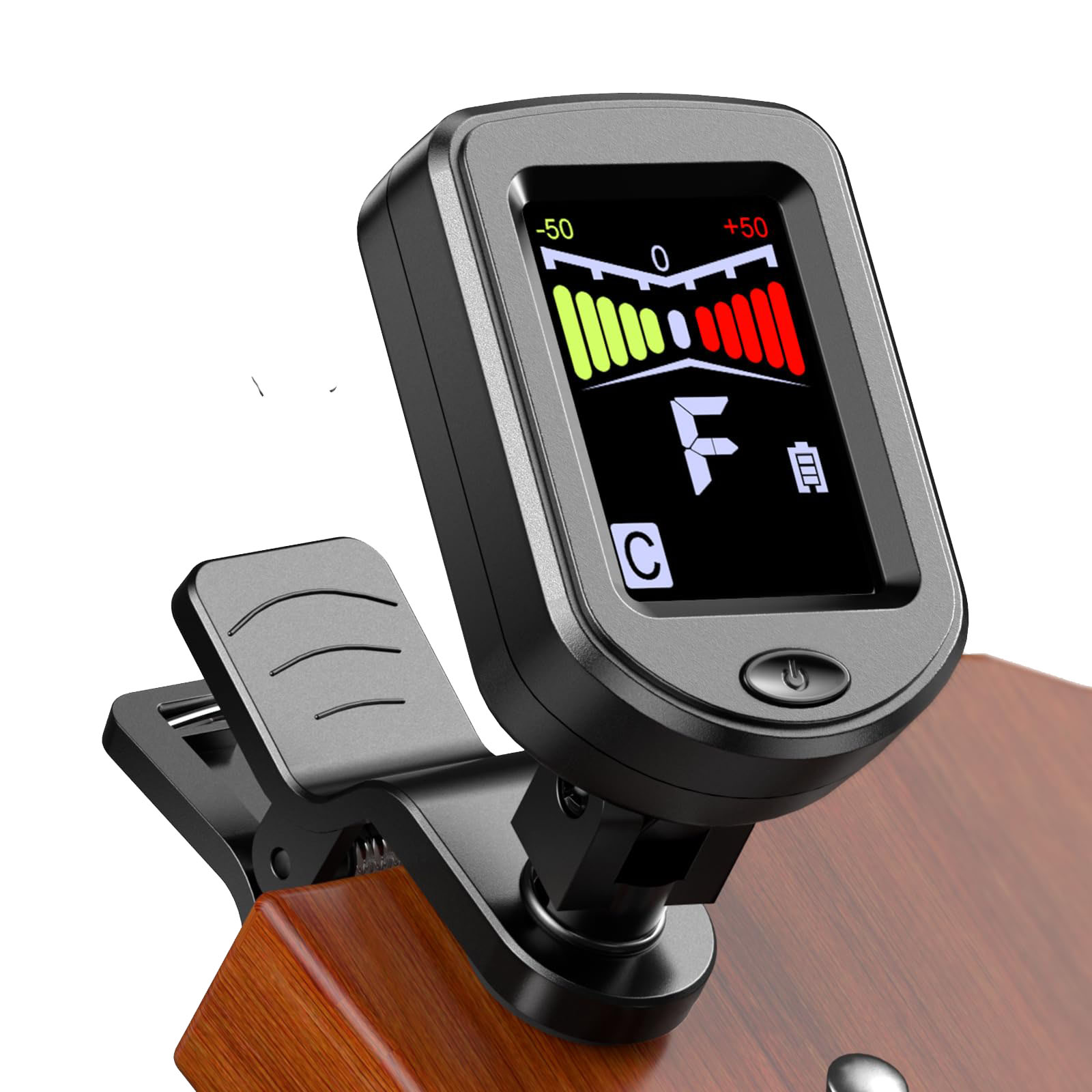 Clip-On Guitar Tuner with Regu - Musical Instrument Violin recension och pris